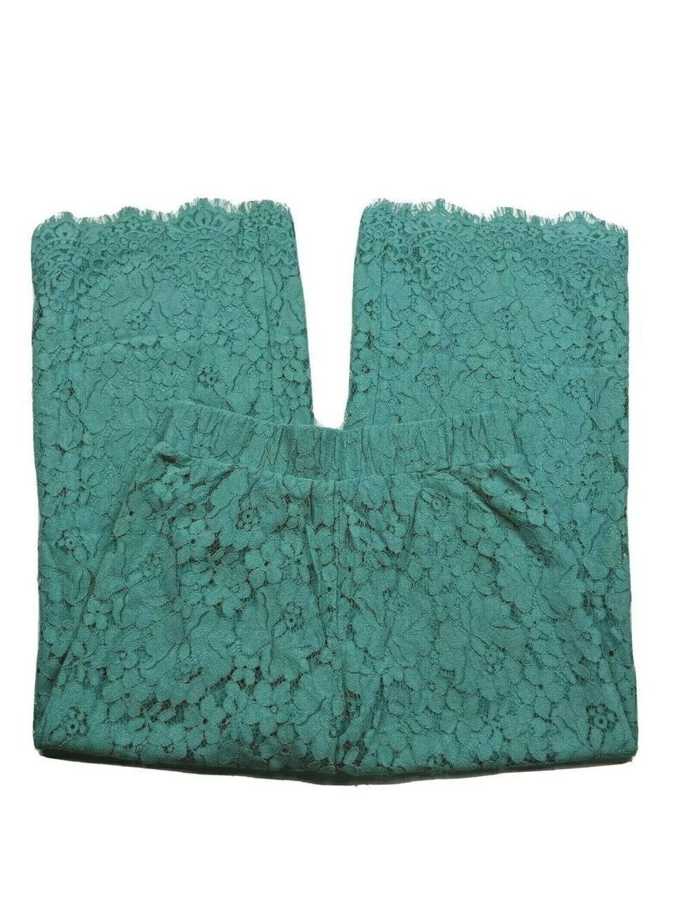 Isaac Mizrahi Floral Lace Culotte Pants XXS